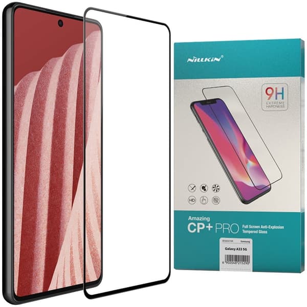 Nillkin CP+PRO Ultra Thin Full Skjerm Herdet Glass 0,2 mm Ramme 9H Samsung Galaxy A73 Svart
