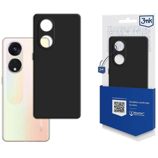 Oppo Reno8 T 5G - 3mk Matt Veske svart