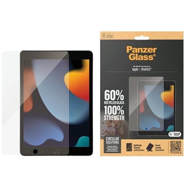 PanzerGlass Ultra-Wide Fit herdet glass iPad 10,2"