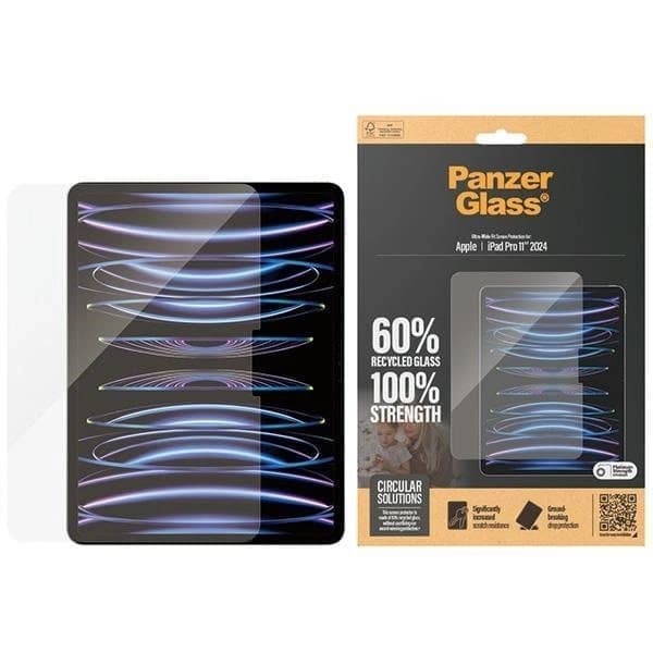 PanzerGlass Ultra-Wide Fit herdet glass for iPad Pro 11" 2024