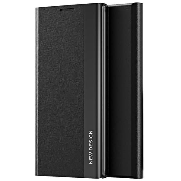 Sleep Case Pro for Xiaomi Redmi Note 12 5G / Poco X5 5G med flip-stativ, svart
