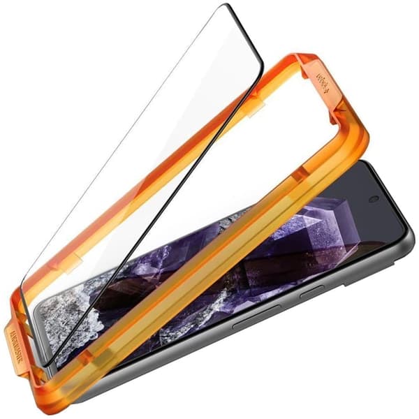 Spigen ALM Glas.tR herdet glass til Google Pixel 8 - 2 stk.