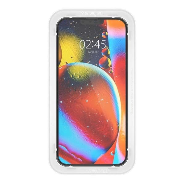 HERDET GLASS SPIGEN ALM GLASS FC 2-PACK IPHONE 13 PRO MAX / 14 PLUS SORT