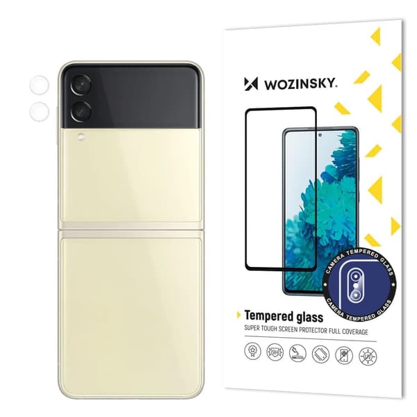 Wozinsky Camera Glass 9H herdet glass for hele kameraet? Samsung Galaxy Z Flip 3