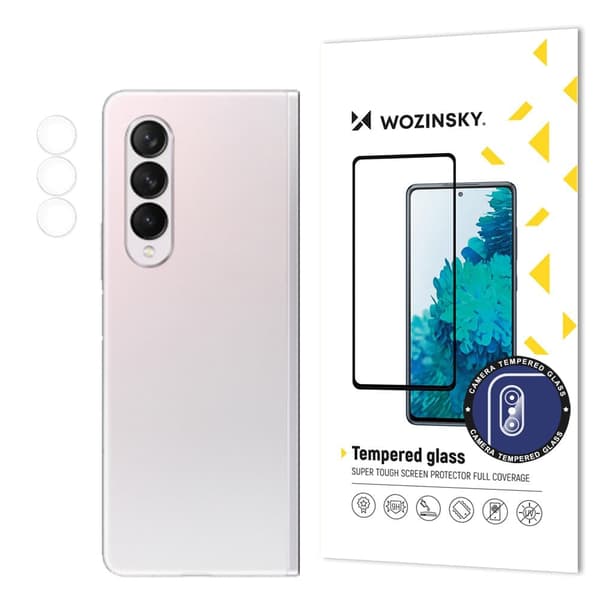 Wozinsky Camera Glass 9H herdet glass for hele kameraet? Samsung Galaxy Z Fold 3
