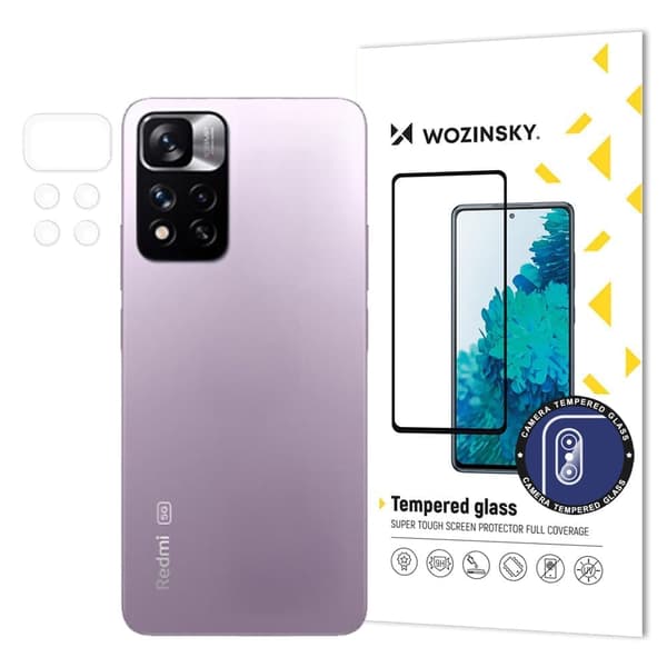 Wozinsky Camera Glass 9H herdet glass for hele kameraet? Xiaomi Redmi Note 11 Pro+