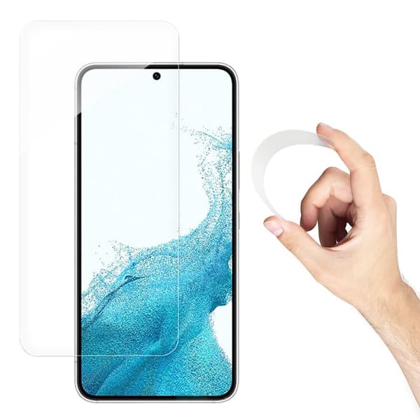 Wozinsky Nano Flexi Hybrid fleksibelt glassfilm herdet glass Samsung Galaxy S22+ (S22 Plus) gjennomsiktig
