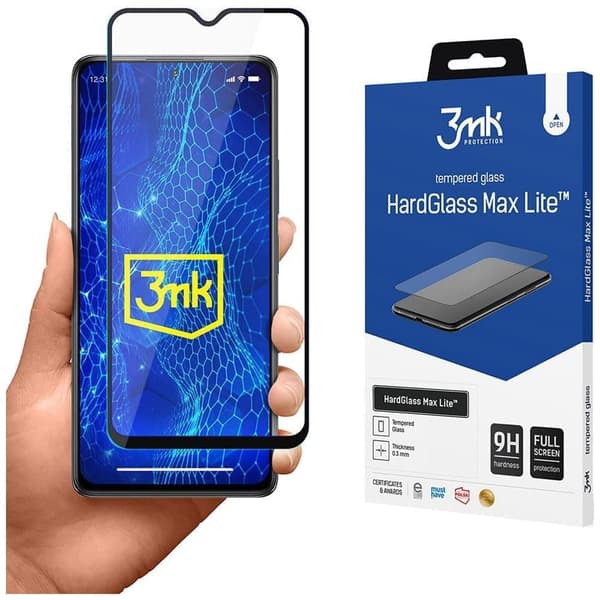 Xiaomi Redmi Note 10 Pro Black - 3mk HardGlass Max Lite