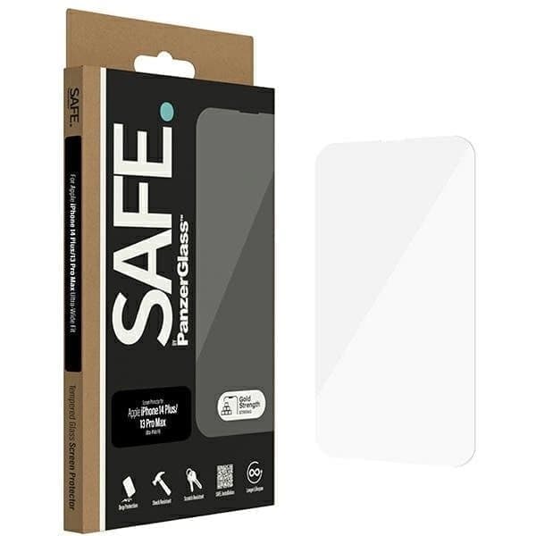 SAFE by PanzerGlass Ultra-Wide Fit herdet glass iPhone 14 Plus / 13 Pro Max