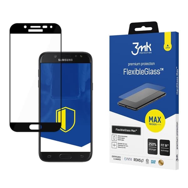 Samsung Galaxy J5 2017 svart - 3mk FlexibleGlass Max