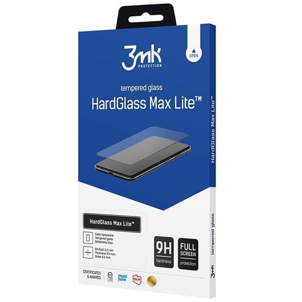 Samsung Galaxy A53 5G Svart - 3mk HardGlass Max Lite