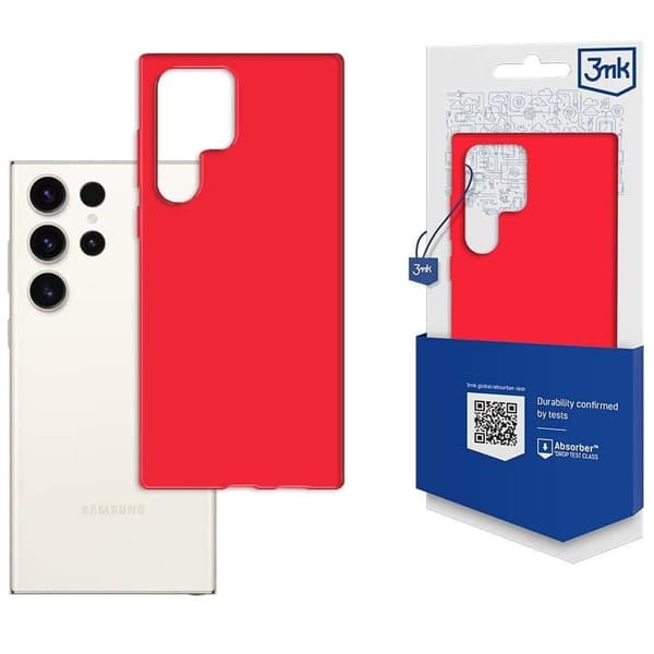 Samsung Galaxy S23 Ultra - 3mk Matt Case jordbær