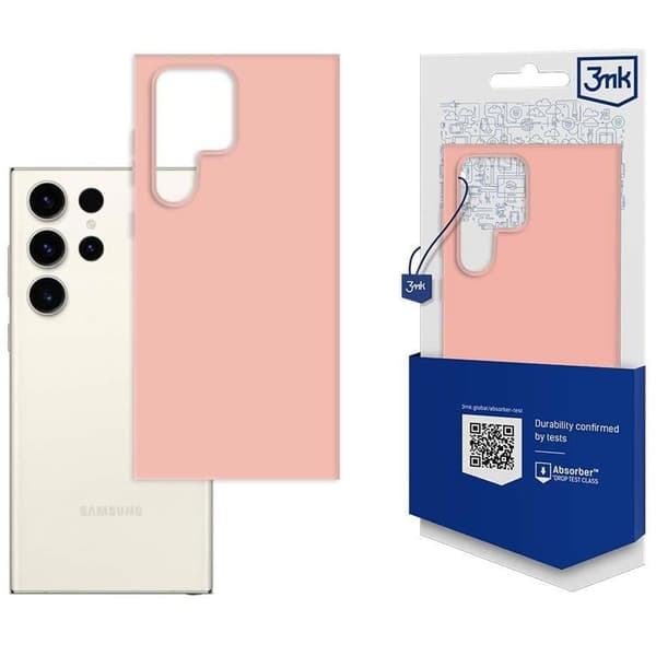 Samsung Galaxy S23 Ultra - 3mk Matt Case litchi