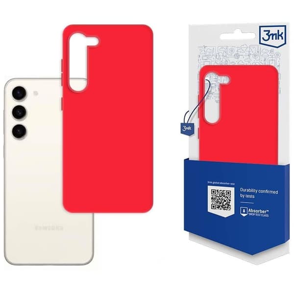 Samsung Galaxy S23+ - 3mk Matt Case jordbær