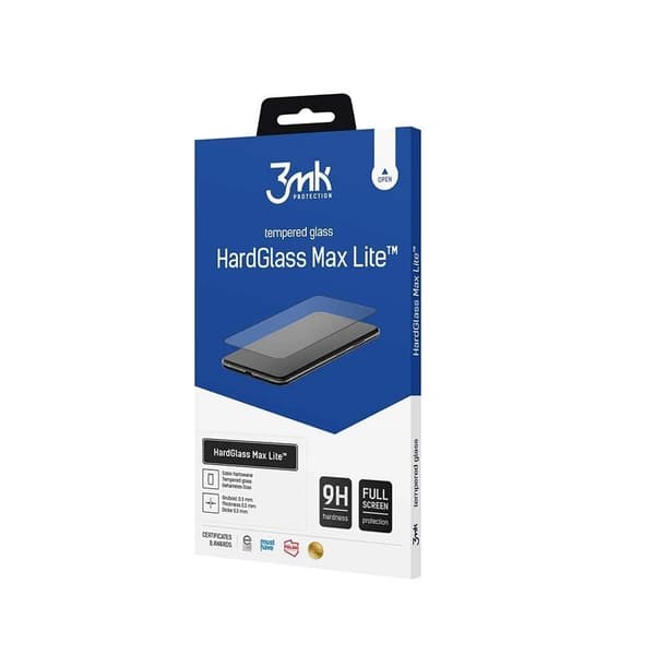 9H 3mk HardGlass Max Lite™-glass på Xiaomi Redmi Note 11SE