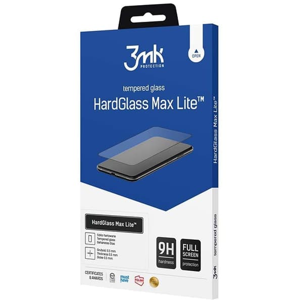 9H 3mk HardGlass Max Lite-glass til Motorola Edge 40 Neo-telefonen