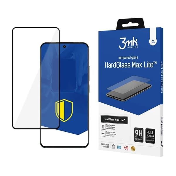 9H 3mk HardGlass Max Lite™-glass på Xiaomi 14
