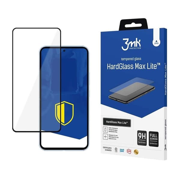 9H 3mk HardGlass Max Lite™-glass for Samsung Galaxy A35/A55 5G