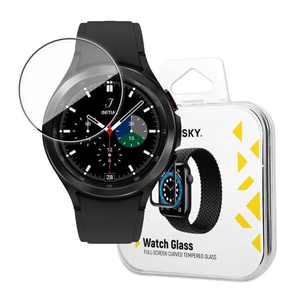 Wozinsky Watch Glass hybrid glass til Samsung Galaxy Watch 4 44 mm svart