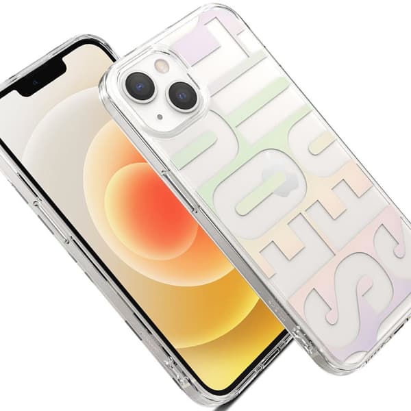 Ringke Fusion Design pansret beskyttelsesdeksel med gelramme iPhone 13 mini gjennomsiktig (FD538E89)