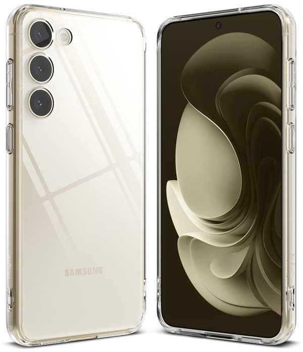 Gjennomsiktig Ringke Fusion-deksel til Samsung Galaxy S23+