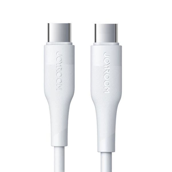 JOYROOM S-1230M3 TYPE-C KABEL PD60W 120cm HVIT