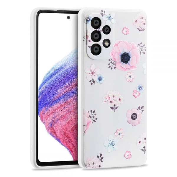 TECH-PROTECT MOOD GALAXY A53 5G BLOOM WHITE