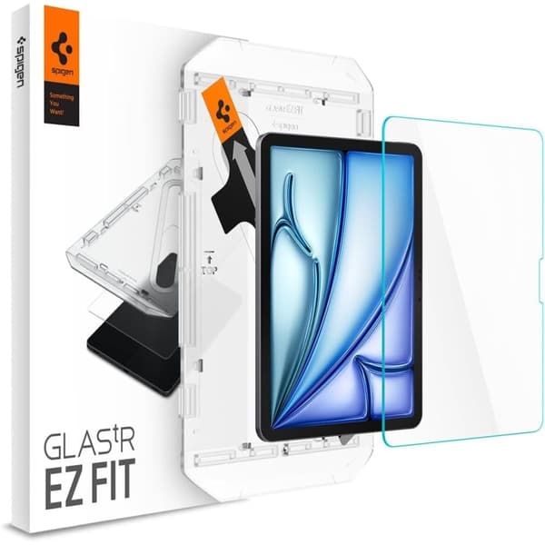 KARKAISTETTU LASI SPIGEN GLAS.TR "EZ FIT" IPAD AIR 11 6 / 2024 CLEAR
