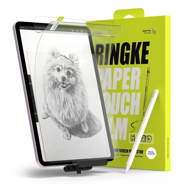 BESKYTTELSESFOLIE RING PAPIR TOUCH 2-PACK IPAD AIR 13 2024 CLEAR
