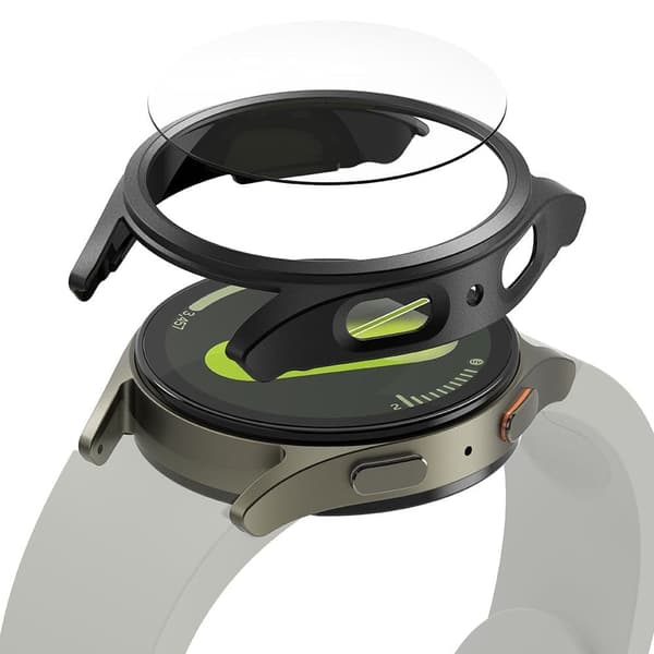 RING SLIM OG HERDET GLASSUR GALAXY WATCH 7 (44 MM) TITANIUM SVART