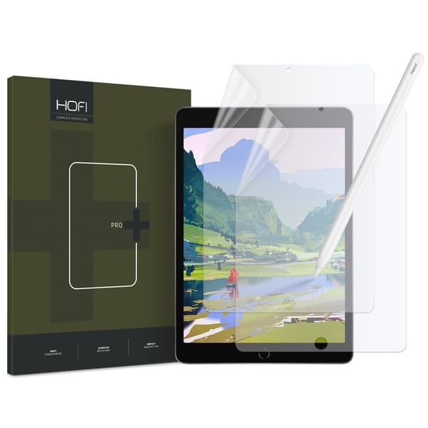 HOFI PAPIR PRO+ 2-PAK. BESKYTTELSESFOLIE IPAD 10.2 7 / 8 / 9 / 2019-2021 MATKLAR