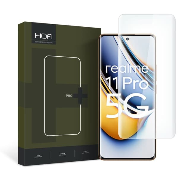HERDET GLASS HOFI UV GLASS PRO+ REALME 11 PRO 5G / 11 PRO+ PLUS 5G CLEAR