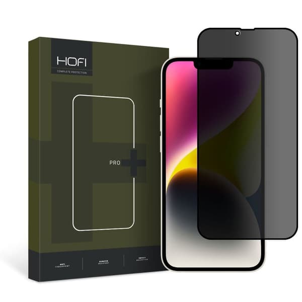HOFI ANTI SPY GLASS PRO+ PERSONVERN GLASS IPHONE 13 / 13 PRO / 14 PERSONVERN