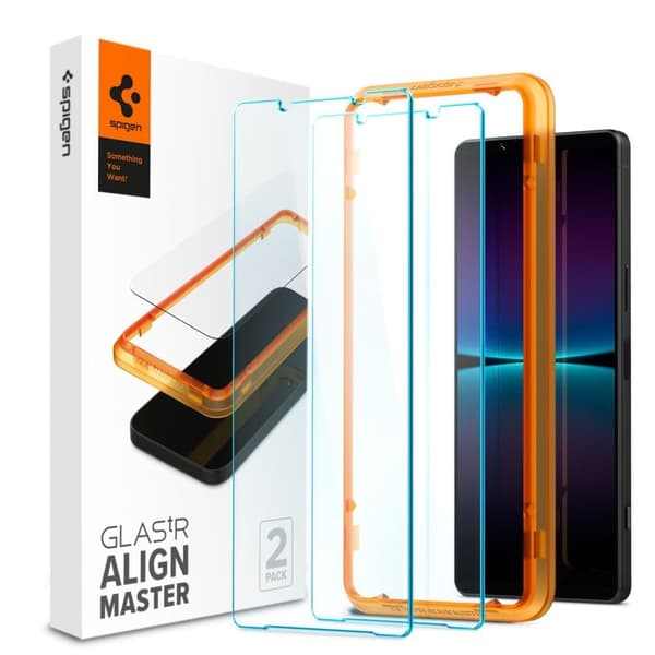 HERDET GLASS SPIGEN ALM GLAS.TR 2-PAK SONY XPERIA 1 VI CLEAR