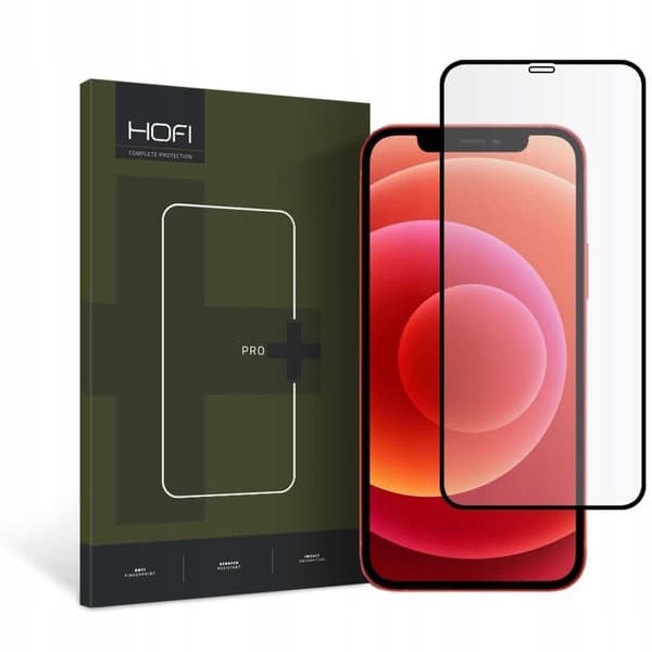 HOFI FULL PRO+ HERDET GLASS IPHONE 12 MINI SVART