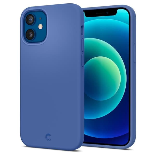 SPIGEN CYRILL SILIKONE IPHONE 12 MINI LINE BLÅ