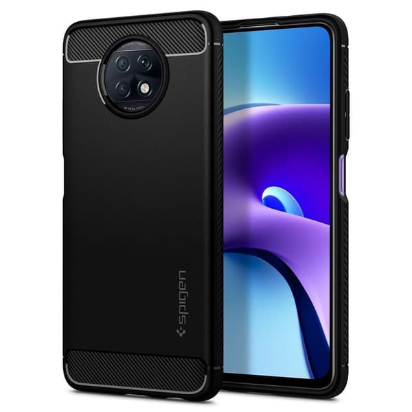 SPIGEN RUGGED ARMOR XIAOMI REDMI NOTE 9T 5G MATT SVART