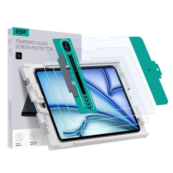 ESR HERDET GLASS 2-PAKK IPAD AIR 11 6 / 2024 CLEAR
