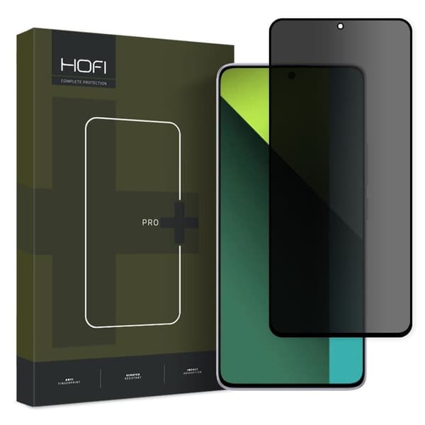HOFI ANTI SPY GLASS PRO+ PERSONVERN GLASS XIAOMI REDMI NOTE 13 5G / 13 PRO 4G / 5G PERSONVERN