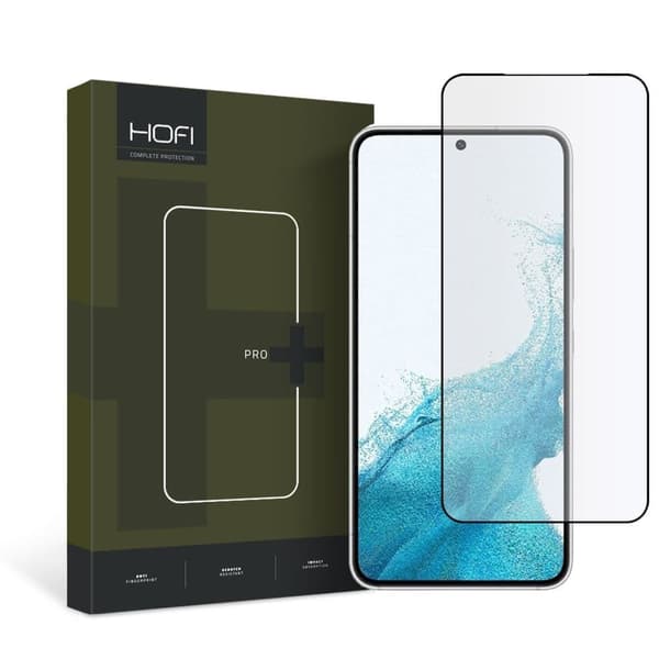 HOFI GLASS PRO+ HERDET GLASS GALAXY S22 SVART