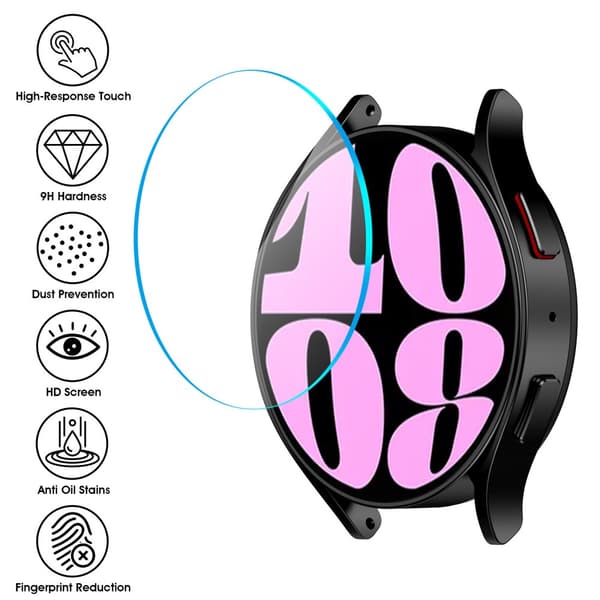 INF Skjermbeskytter i herdet glass for Samsung Galaxy Watch 6 0