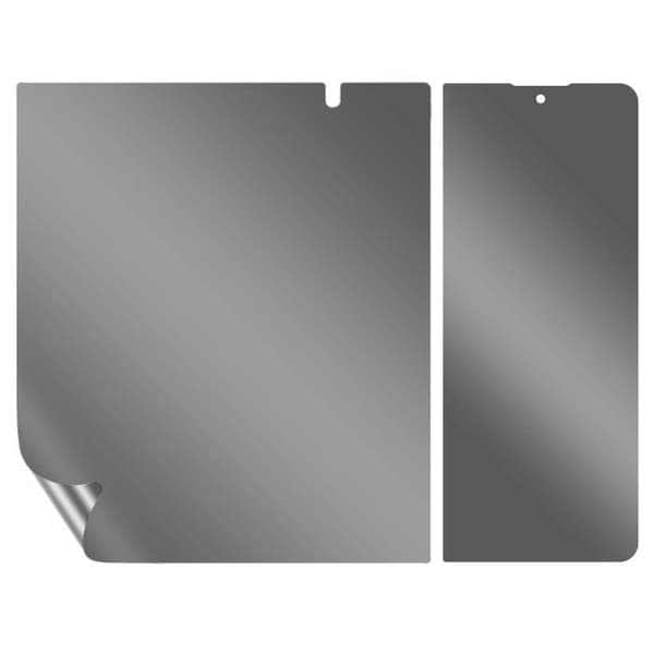 Skärmskydd - AVIZAR - Samsung Z Fold 6 - Anti-spion - Flexibel - Genomskinlig Svart