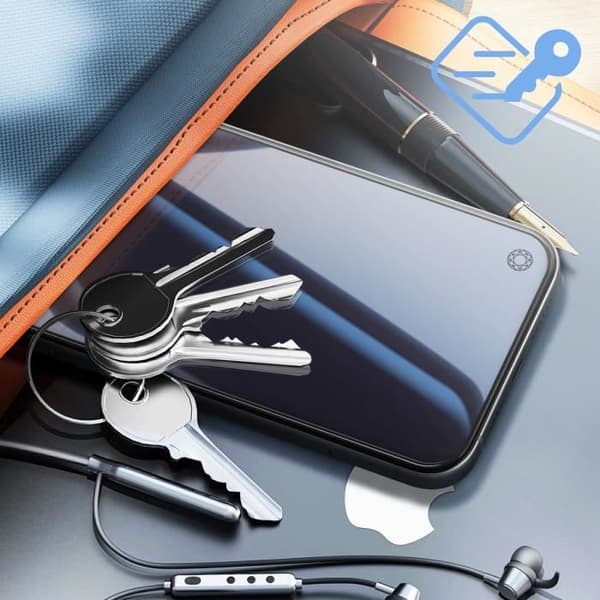 Skärmskydd - FORCE GLASS - iPhone 15 Pro - Okrossbart flexibelt glas - Anti UV - 0,3 mm