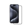Miniatyrbild 1 av 2: Skärmskydd - MW - iPhone 15 - Härdat glas - 3D-design - Reptålig