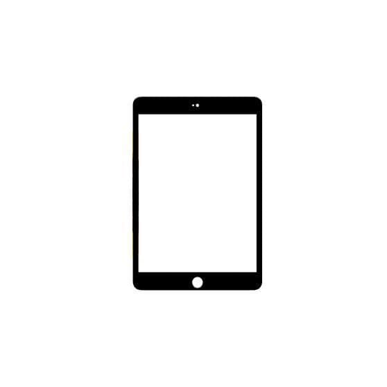 Skärmskydd - MOSHI - iVisor Glass - Oleofobisk - Kompatibel iPad mini 7.9 - Svart