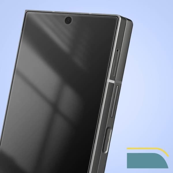 Härdat glas - AVIZAR - Samsung Galaxy Z Fold 6 - Anti-spion - Repellerande - Svart