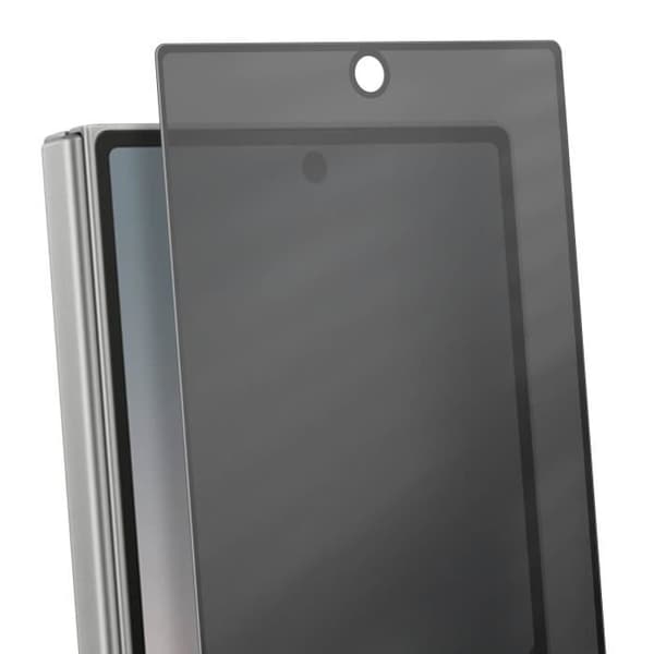 Härdat glas - AVIZAR - Samsung Galaxy Z Fold 6 - Anti-spion - Repellerande - Svart