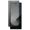 Miniatyrbild 1 av 4: Härdat glas - AVIZAR - Samsung Galaxy Z Fold 6 - Anti-spion - Repellerande - Svart