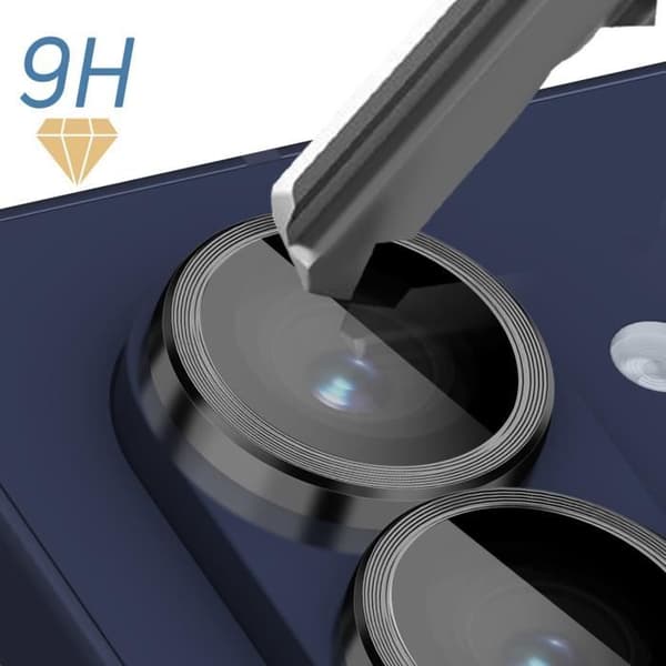 Kameraskydd för Samsung Z Fold 6 Härdat glas 9H Metal Contour Enkay Black