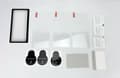 Miniatyrbild 6 av 6: INF Skärmskydd för Samsung Galaxy S24-serien - Härdat glas med justeringsram Samsung Galaxy S24 Ultra